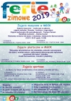 Ferie Zimowe z MGOK- zapraszamy