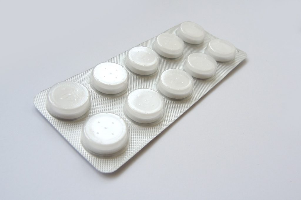 blister z tabletkami - Dystrybucja preparatu ze stabilnym jodem