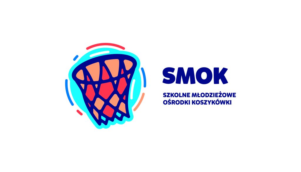 Logo Szkolnego Młodzieżowego Ośrodka Koszykówki