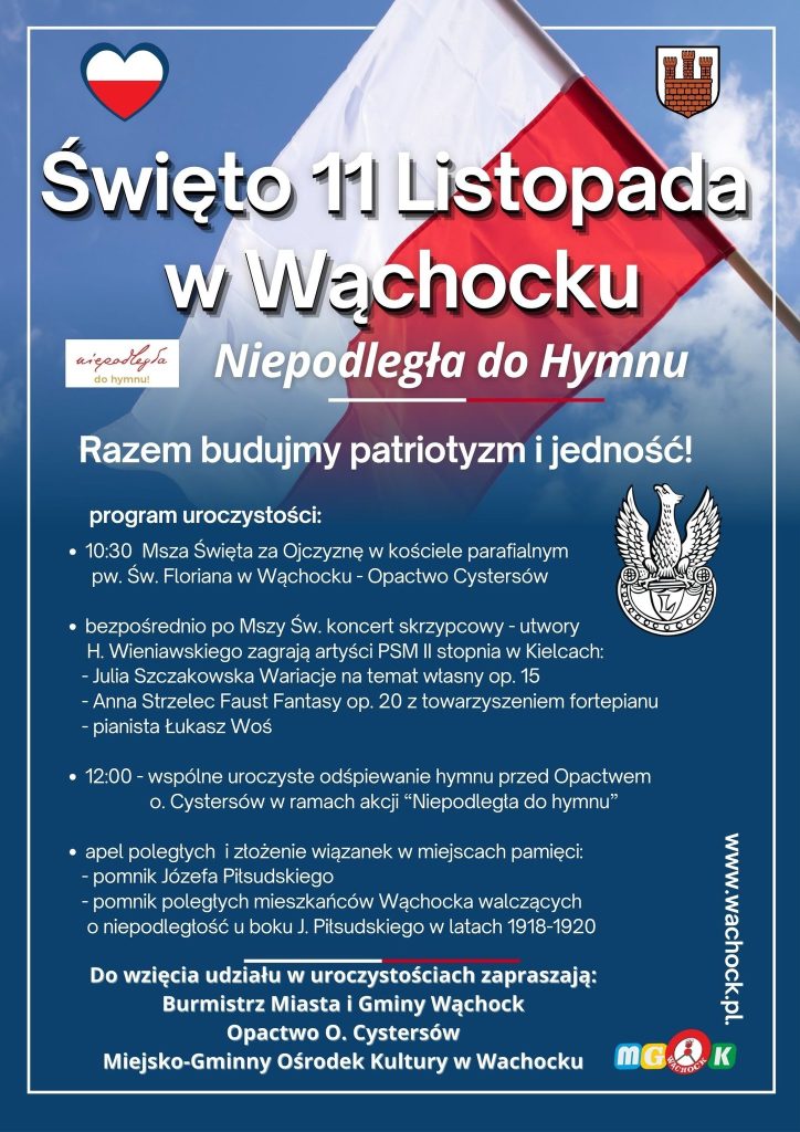 plakat święto 11 listopada