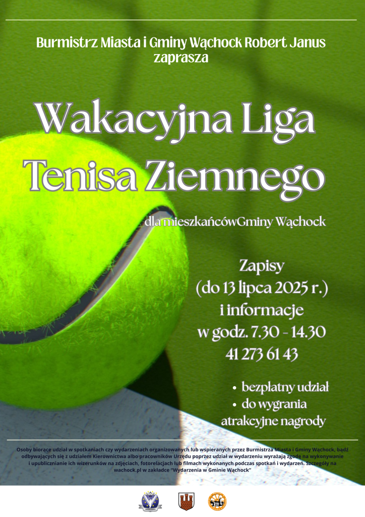 plakat z informacjami