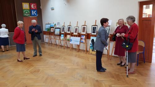 Wystawa rękodzieła w MGOK w Wąchocku - 2022 r.