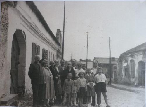 Ulica Langiewicza - lata czterdzieste XX wieku
